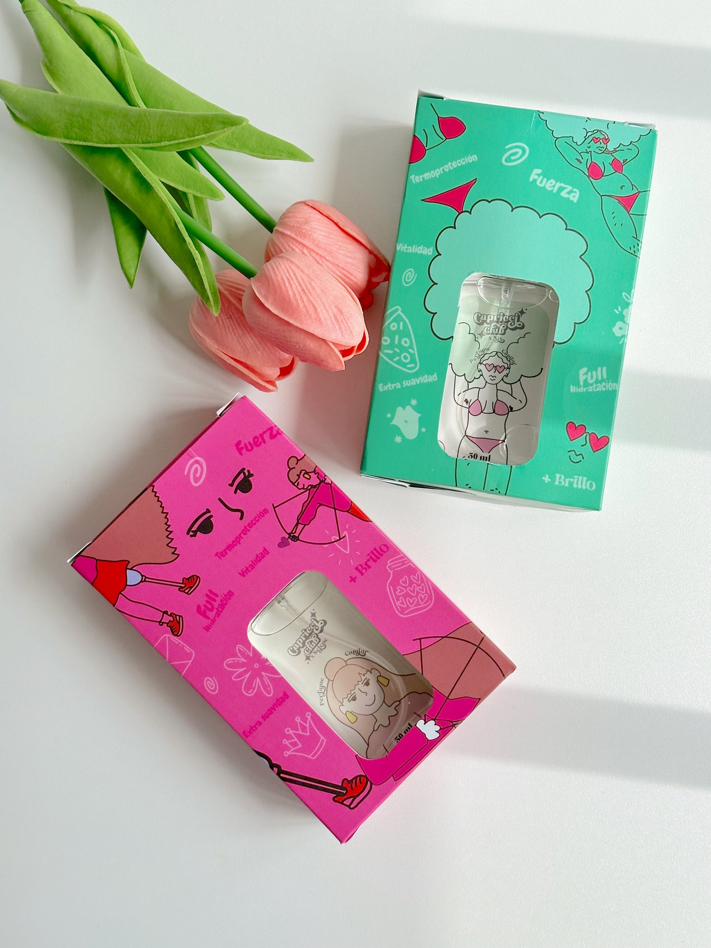 Dúo mini perfumes termoprotectores