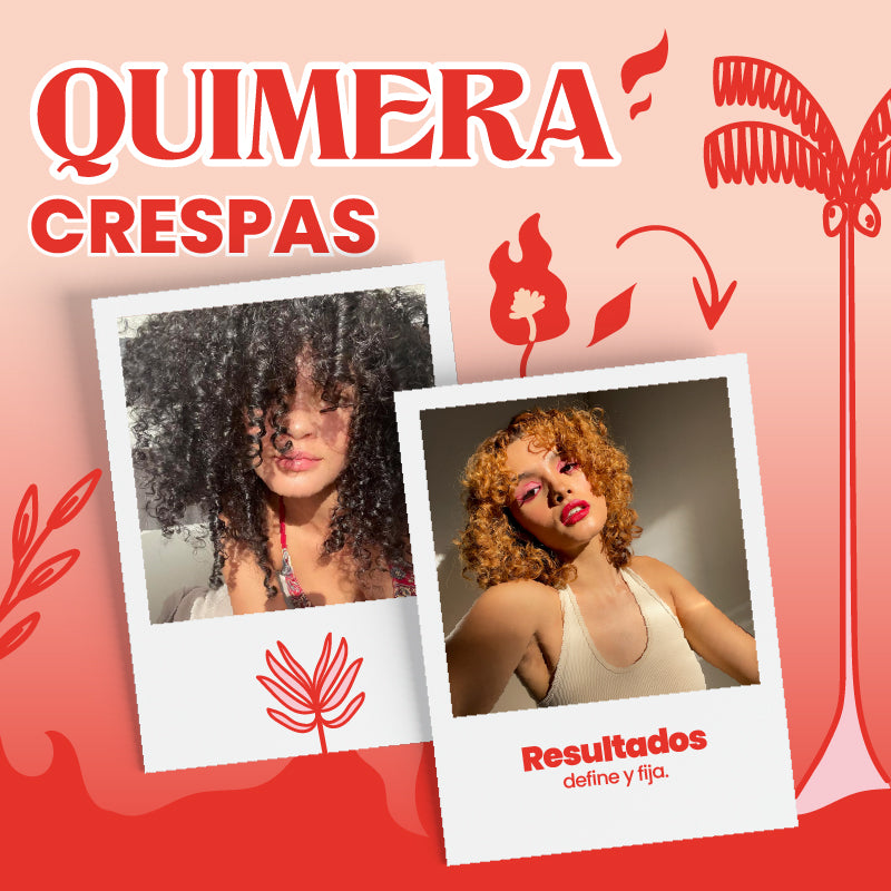 Tratamiento Quimera cabello crespo/afro | Definición y reparación.