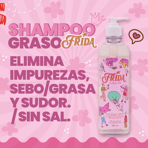 Shampoo Frida Cabello Graso-Mixto x500ml