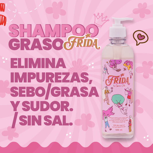 Shampoo Frida Cabello Graso-Mixto x500ml