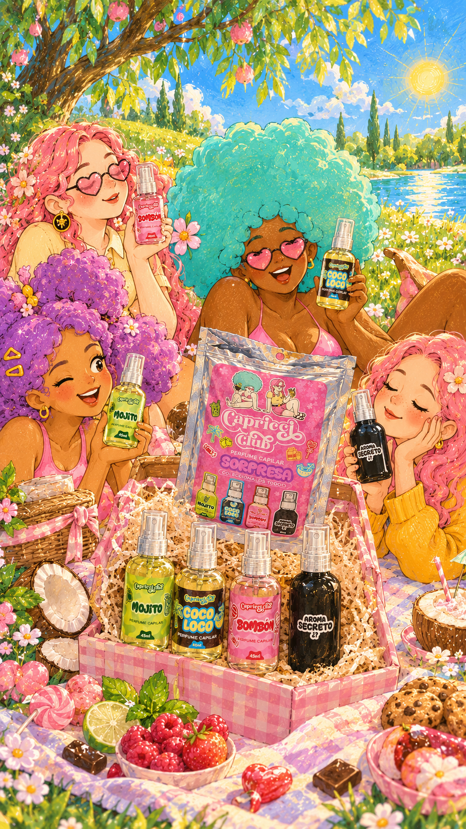 The Full Collection | 4 Perfumes Capilares Sorpresa