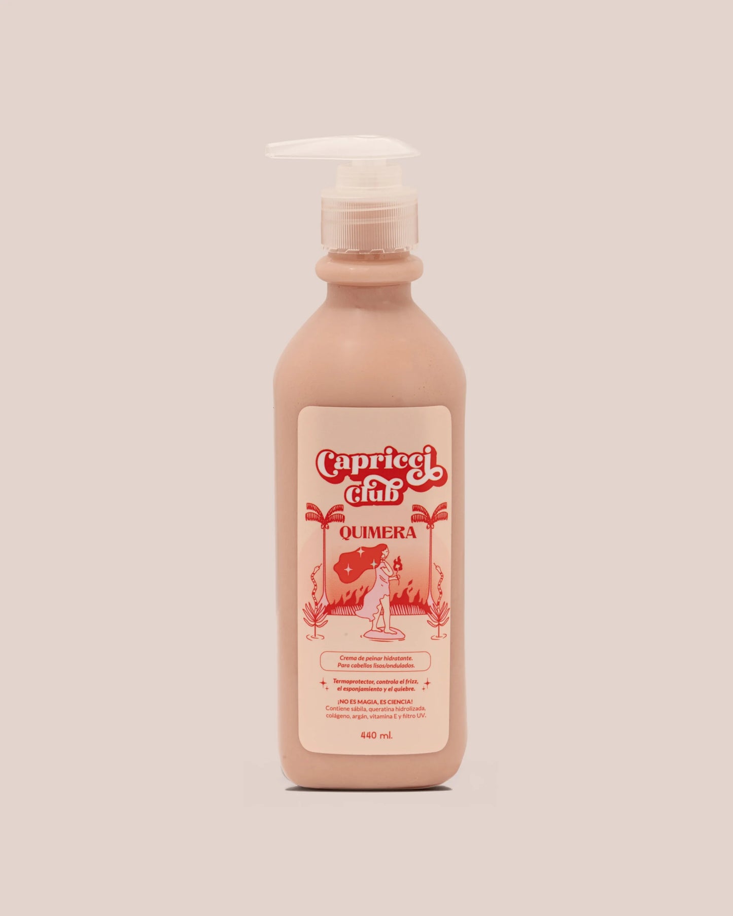 Tratamiento Quimera Cabellos Lisos y Ondulados x440ml