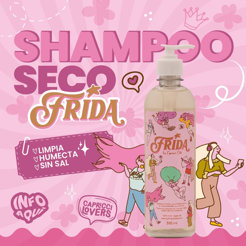 Shampoo Frida Cabello Seco-Normal